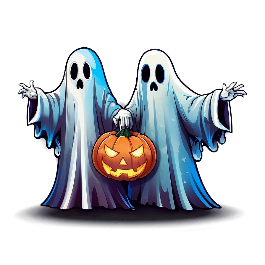 Ghastly Ghosts Trick Or Treat Png 27 PNG