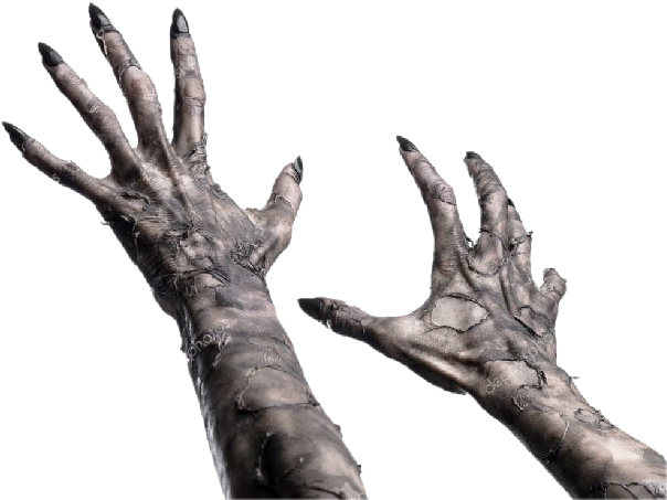 Ghastly_ Grasping_ Hands PNG