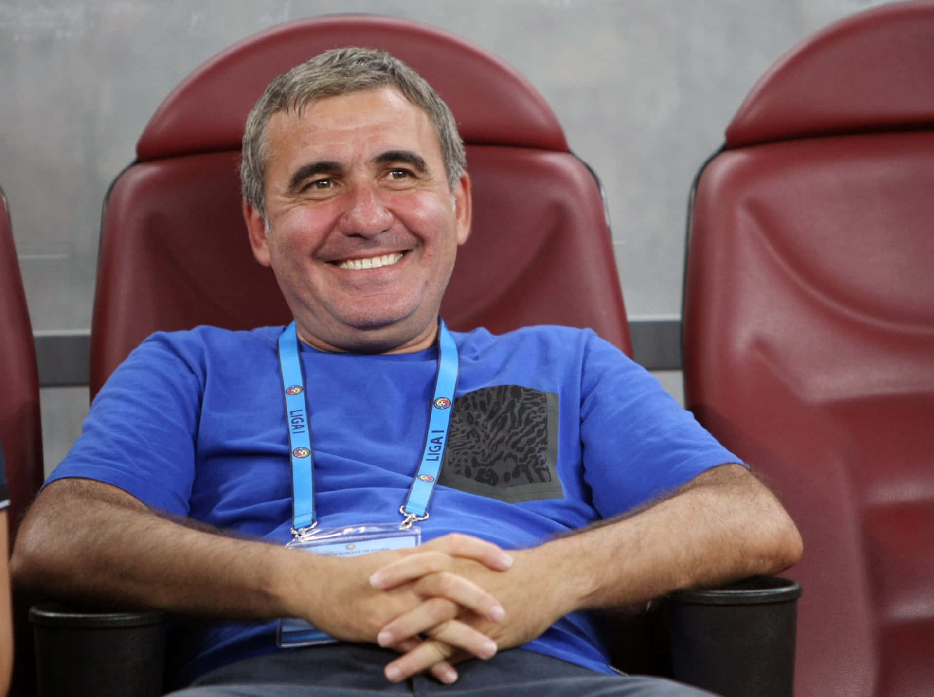 Gheorghe Hagi Football Icon And Legend Wallpaper