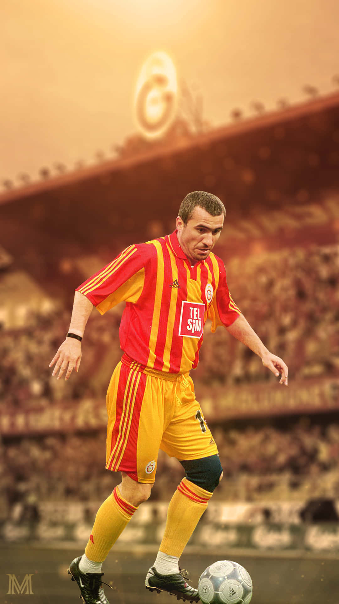 Gheorghe Hagi Galatasaray FC HD Tapet. Wallpaper