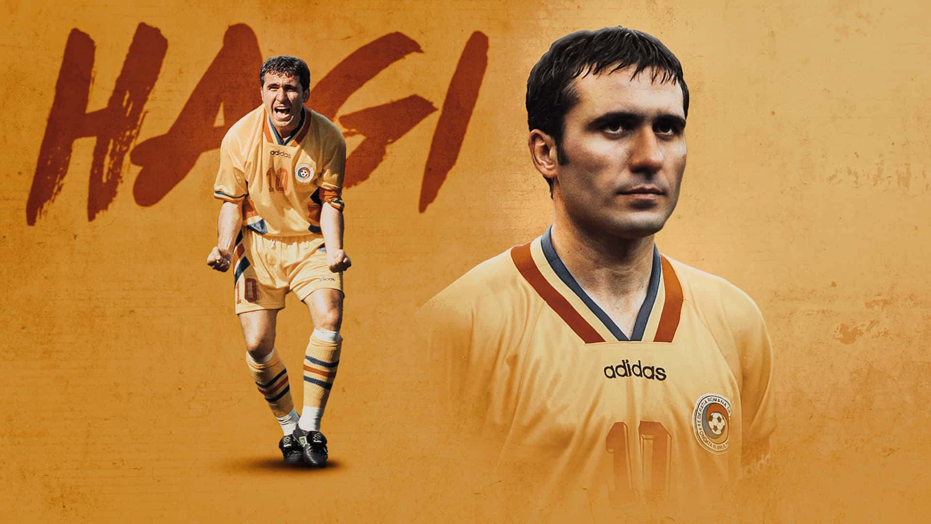 Gheorghe Hagi Romania National Football Team Wallpaper