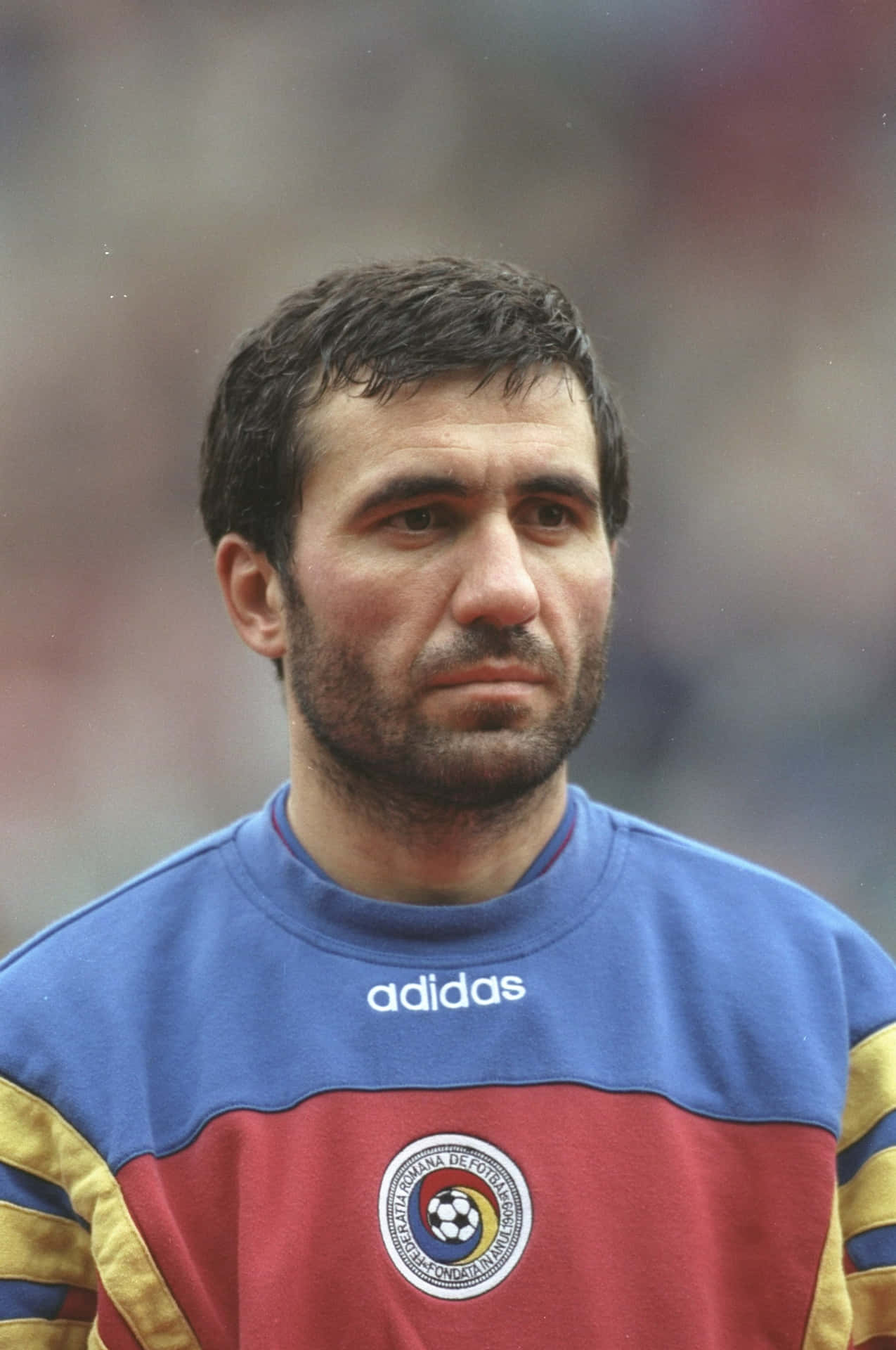 Gheorghe Hagi World Cup Qualifying Match Picture