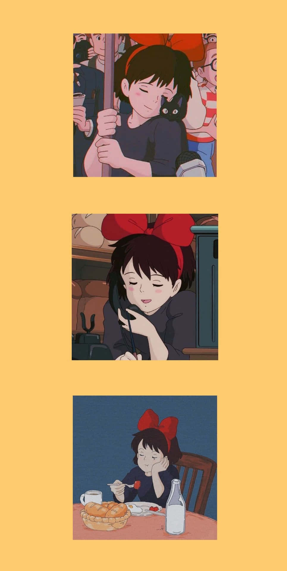 Ghibli Girl Moments Wallpaper