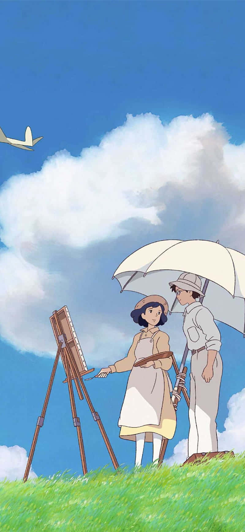 Ghibli Inspired Painting Session Wallpaper