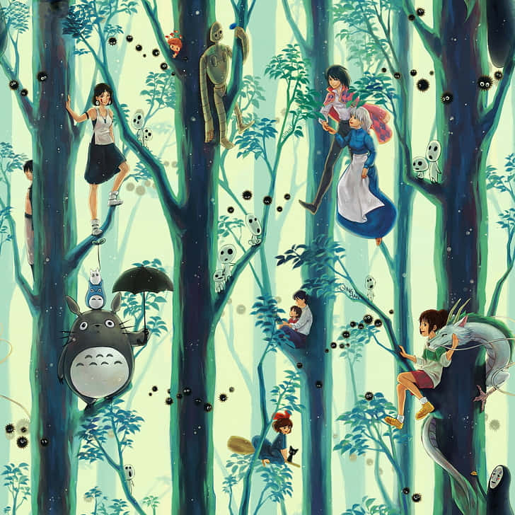 Ghibli Museum Japan Anime Background