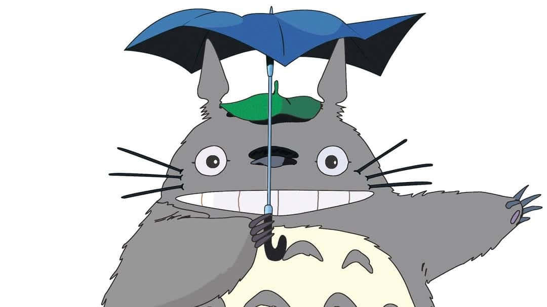 A still from the beloved animated classic My Neighbor Totoro