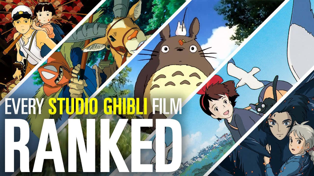 A colorful glimpse into the world of Ghibli