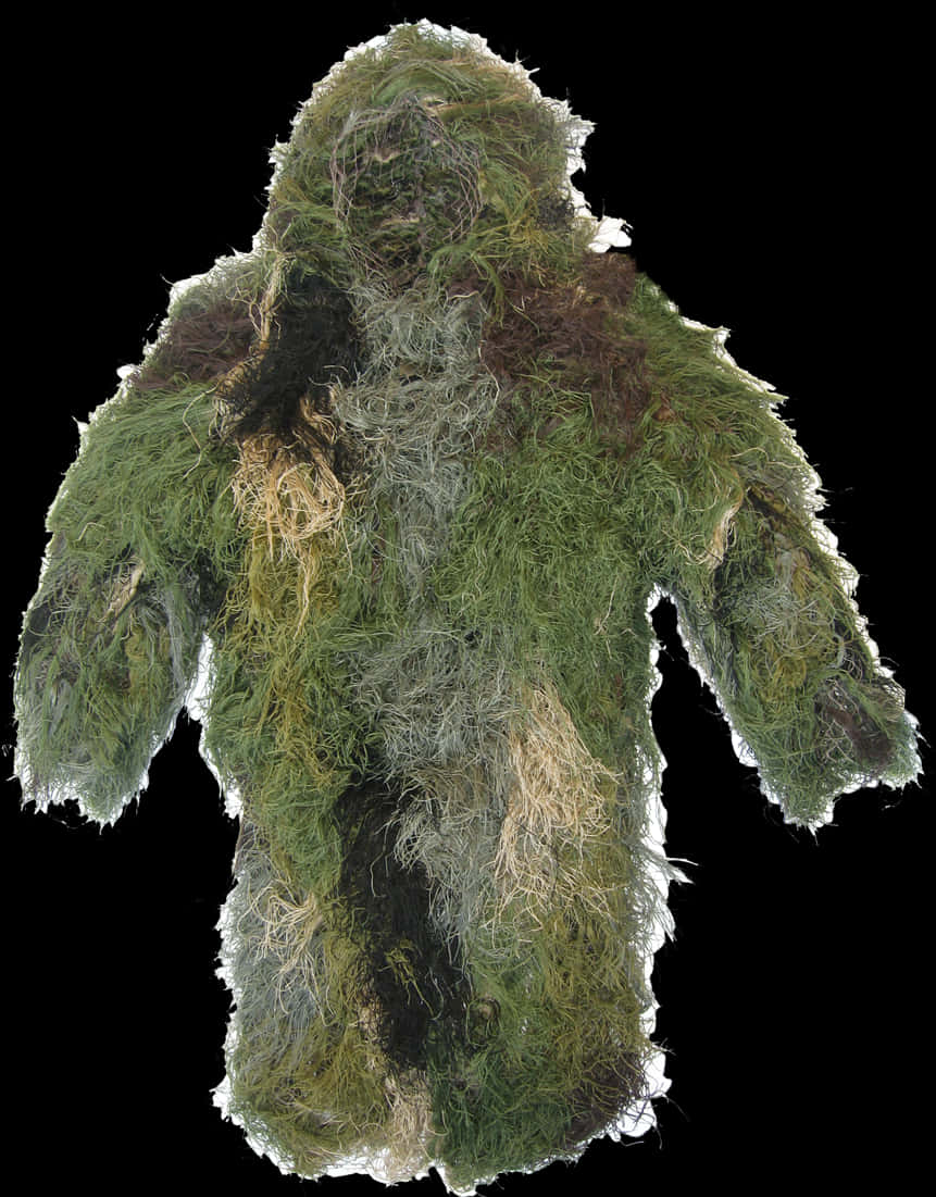 Ghillie Suit Camouflage PNG