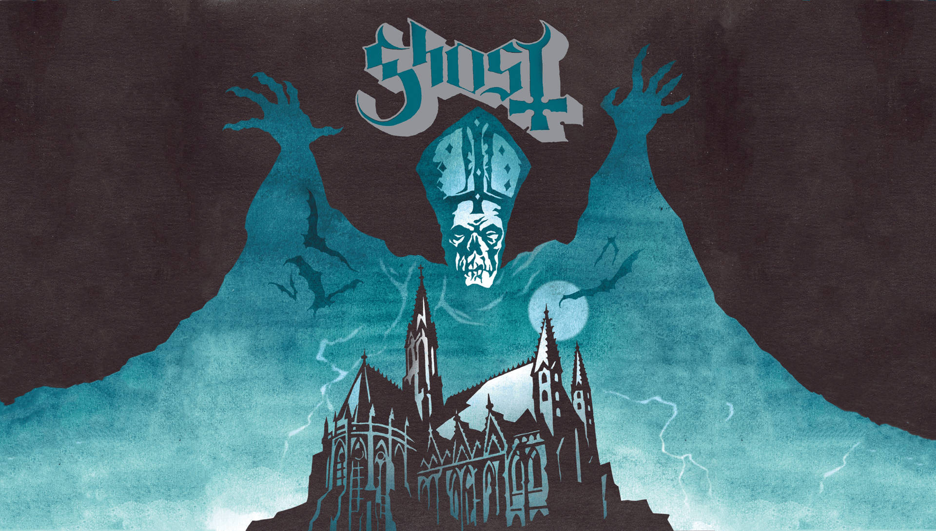 Ghost's Opus Eponymous cover album Wallpaper