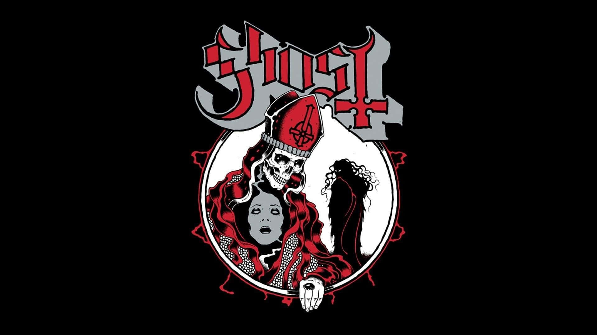 Ghost Band Red Papa Nihil Wallpaper
