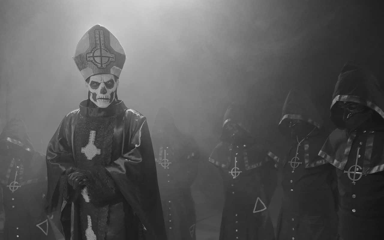 Ghost Band Papa Nihil In A Ceremony Wallpaper