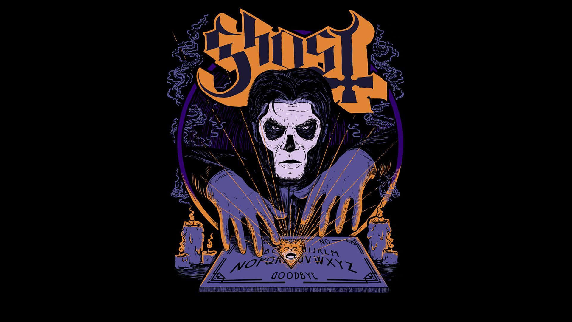 Ghost Band With A Ouija Board Wallpaper