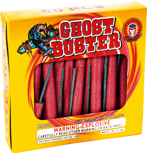Ghost Buster Firecrackers Pack PNG