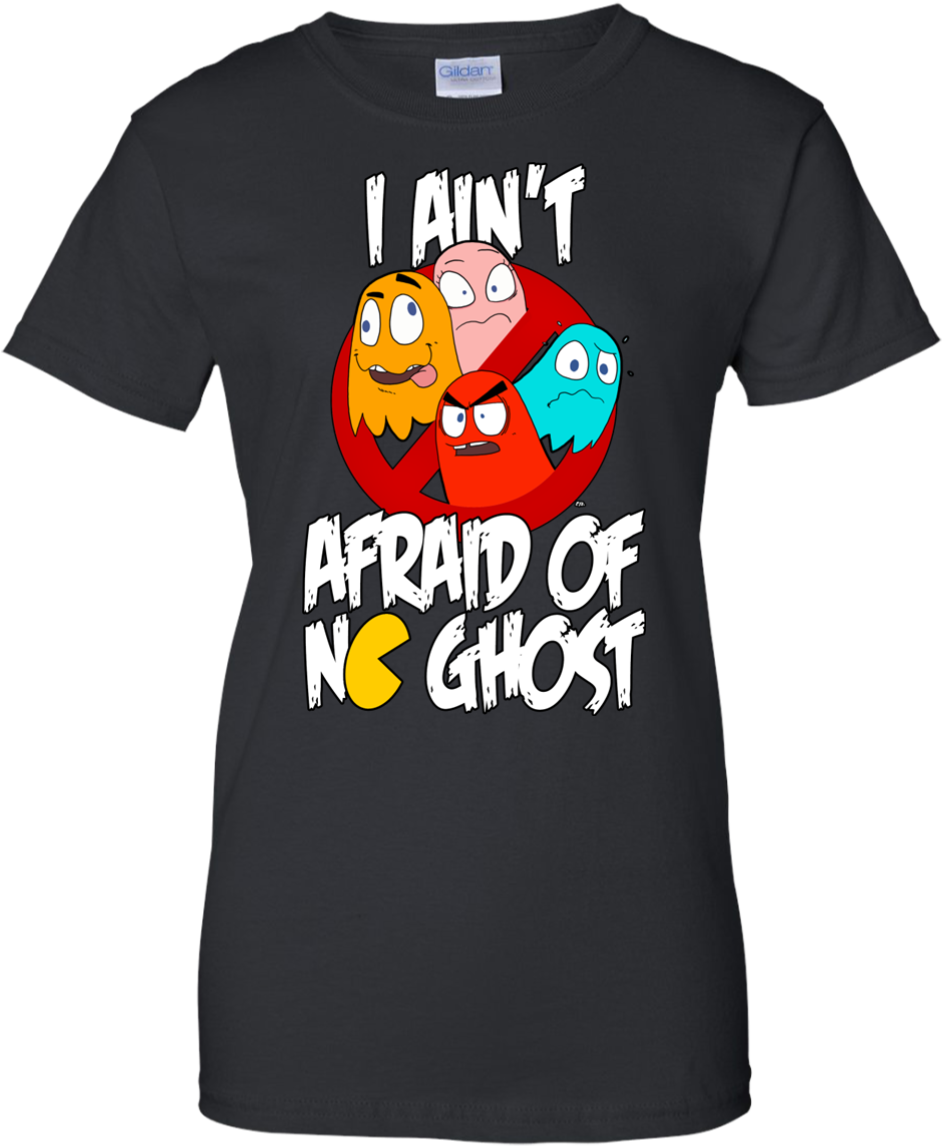Ghost Fearless T Shirt Design PNG