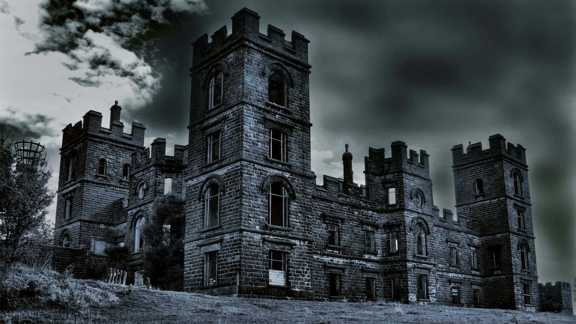 Ghost Haunted House Fortress Picture