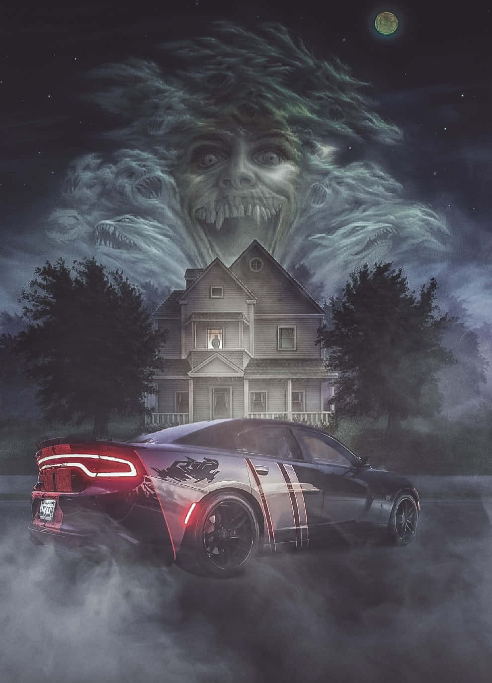 Ghost House Picture Luxury Car