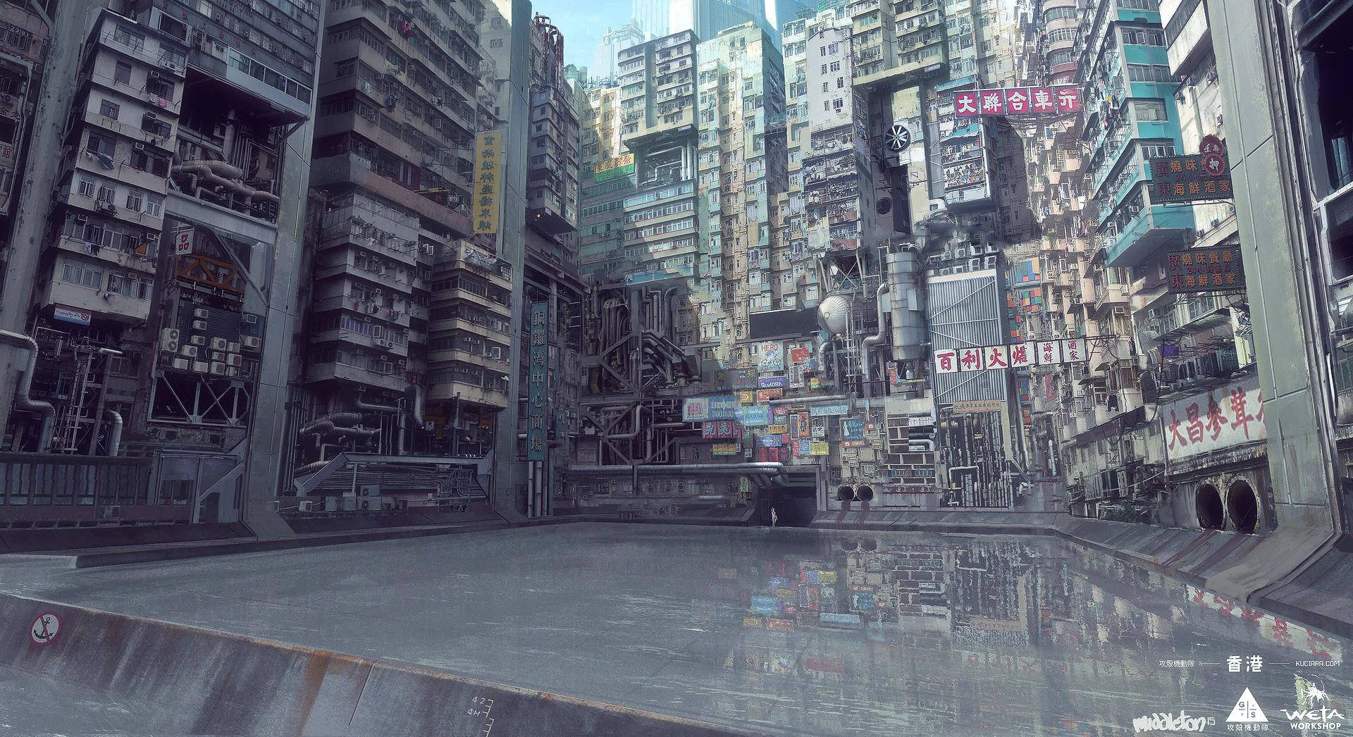 Ghost In The Shell 1995 Background Wallpaper