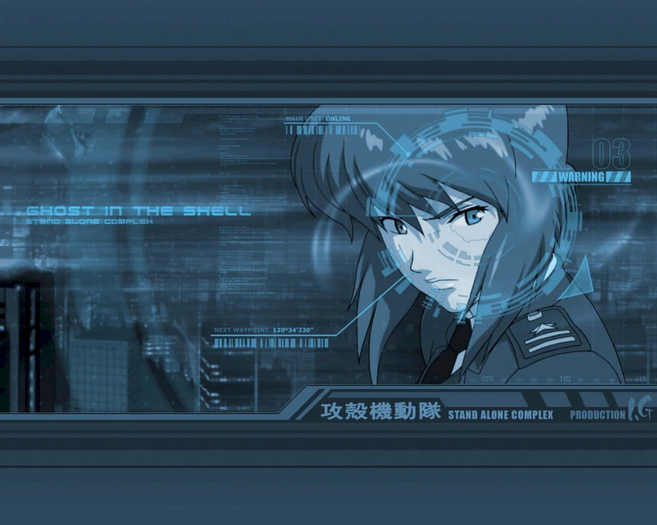 Motoko and her team of Section 9 agents at the ready