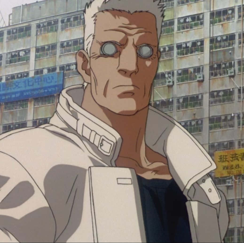 Batou from the cult classic Ghost In The Shell Wallpaper