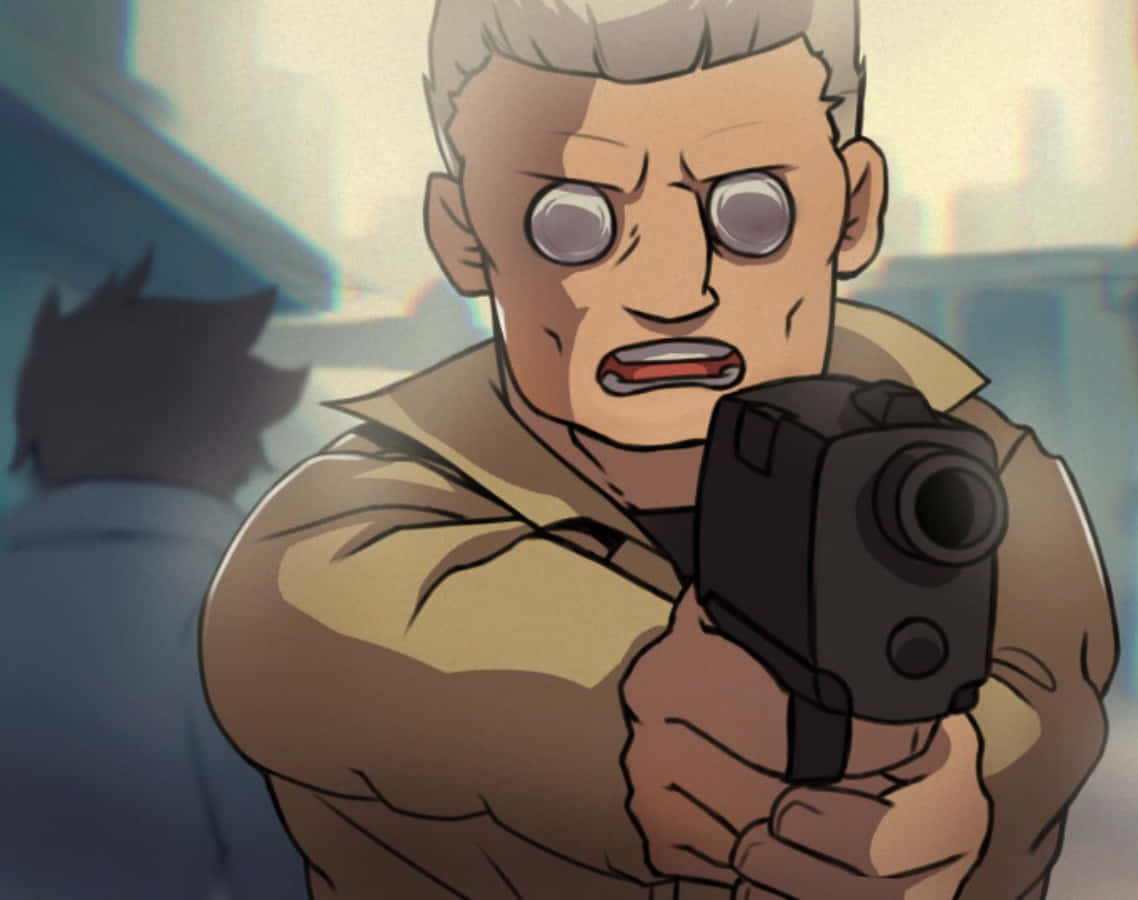 Batou from Ghost in the Shell Wallpaper