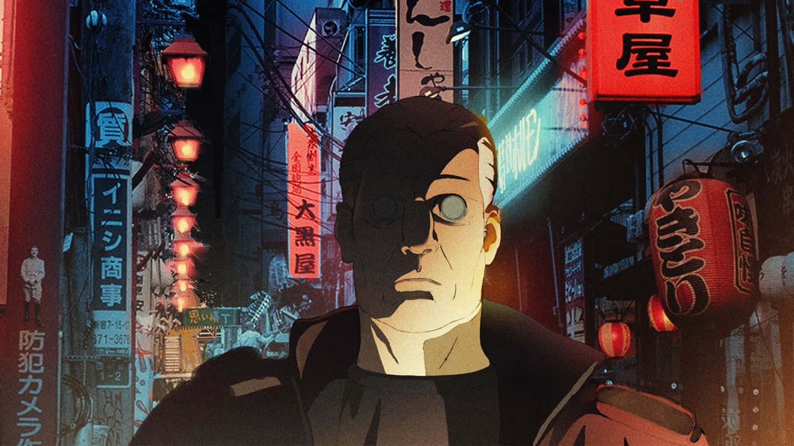 Batou, An Artificial Intelligence Expert in Ghost In The Shell Wallpaper