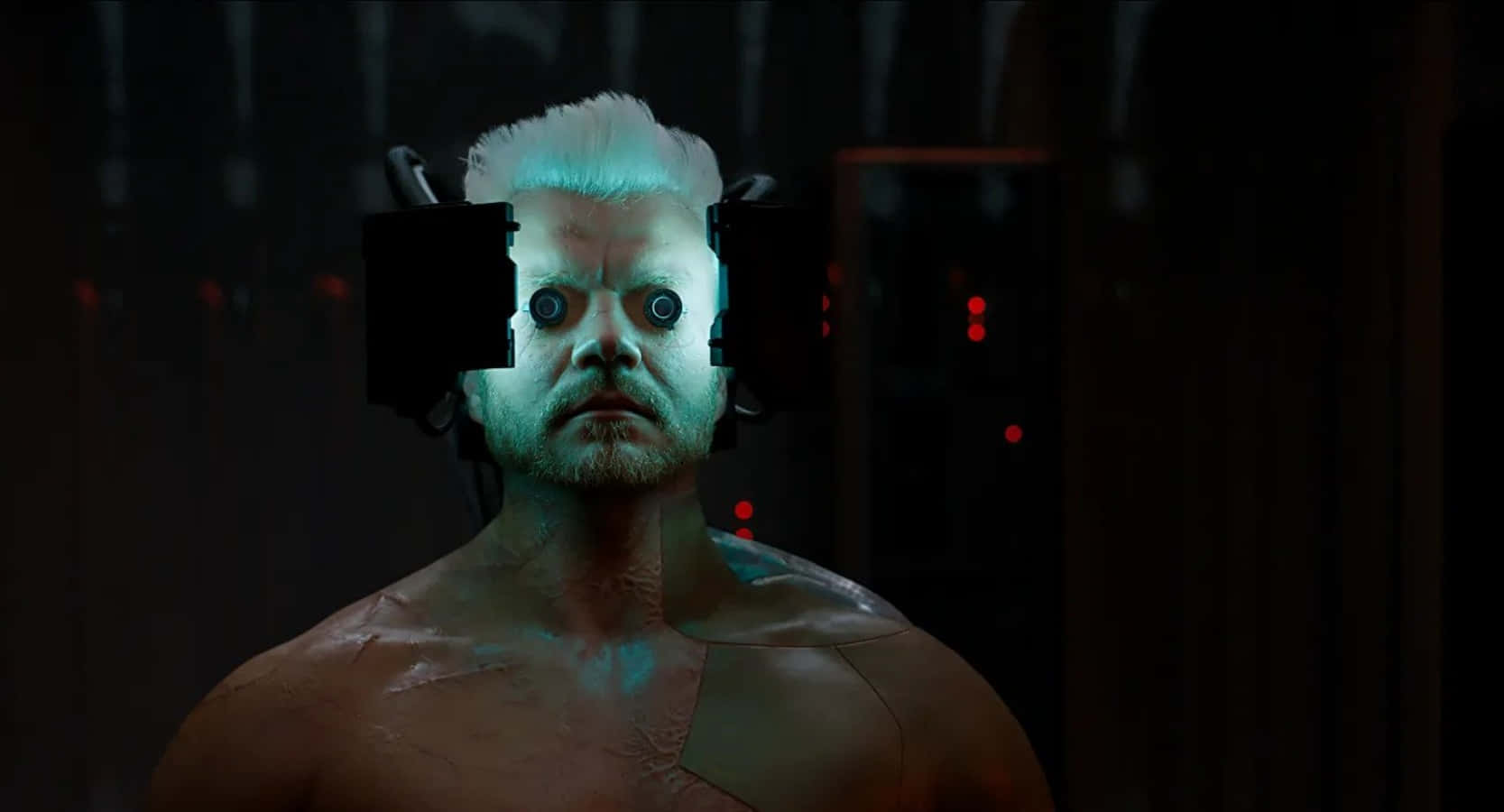 Ghost in the Shell's Batou Preparing for Action Wallpaper
