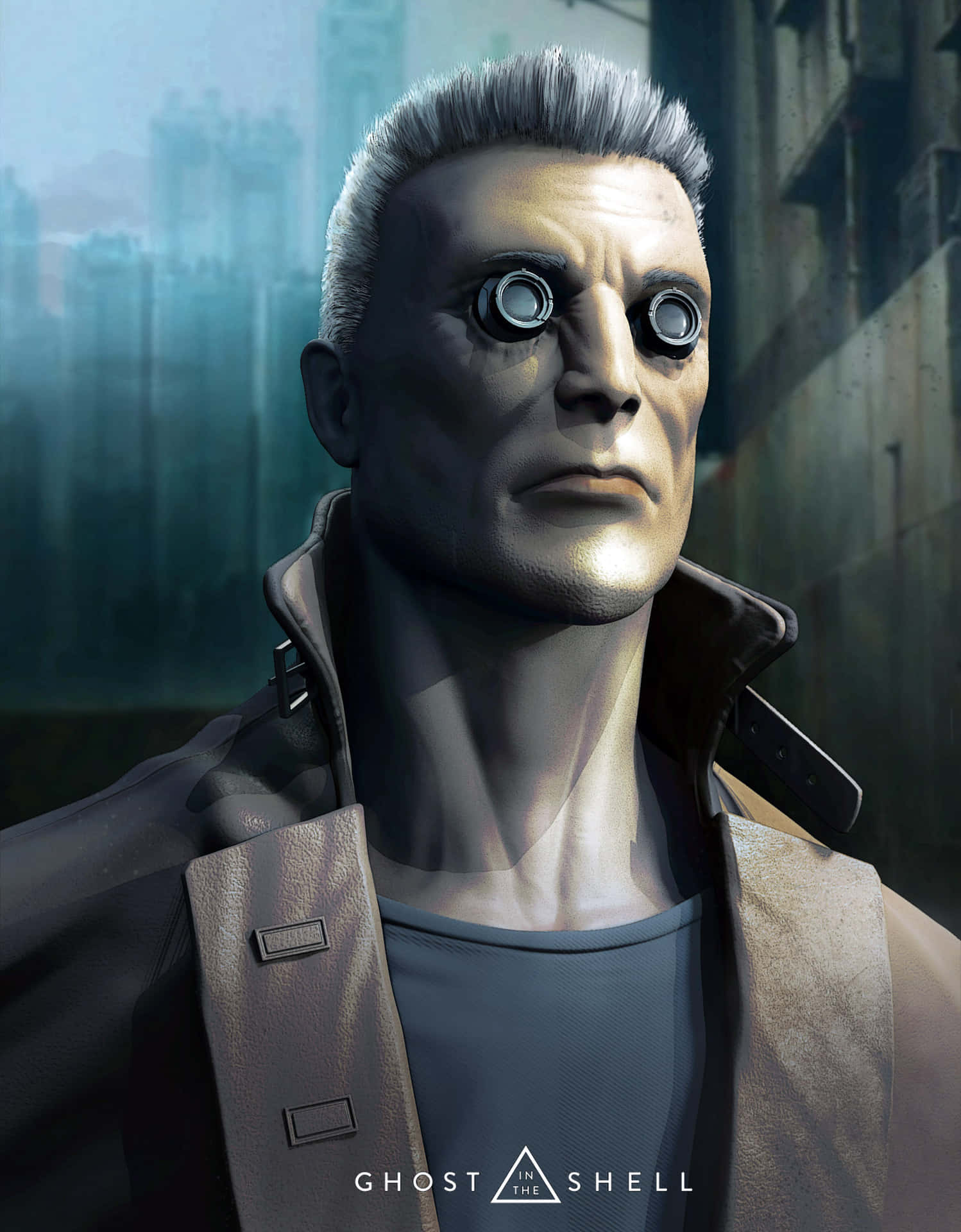 Cybernetically Enhanced - Batou of ‘Ghost in the Shell’ Wallpaper