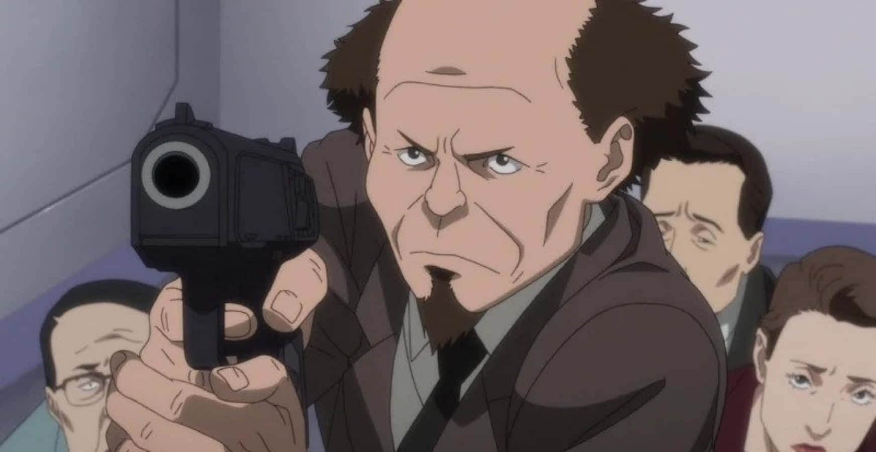 Daisuke Aramaki, leader of Section 9 from Ghost in the Shell Wallpaper