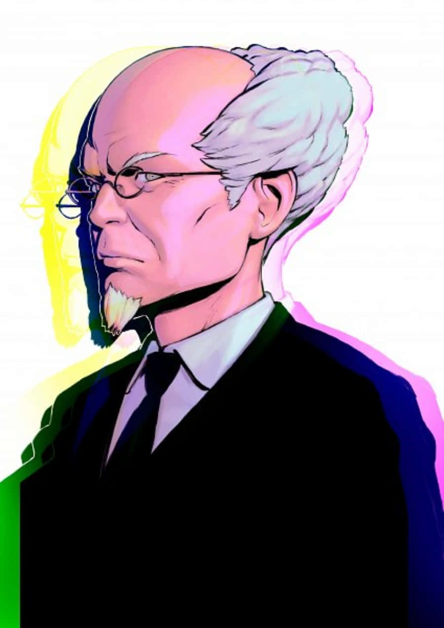 Daisuke Aramaki, the leader of the anti-cyber crime team in Ghost in the Shell Wallpaper