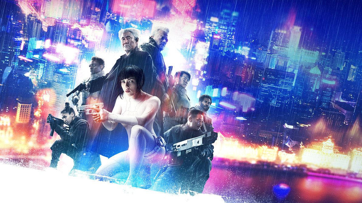 Ghost In The Shell Movie Poster Background