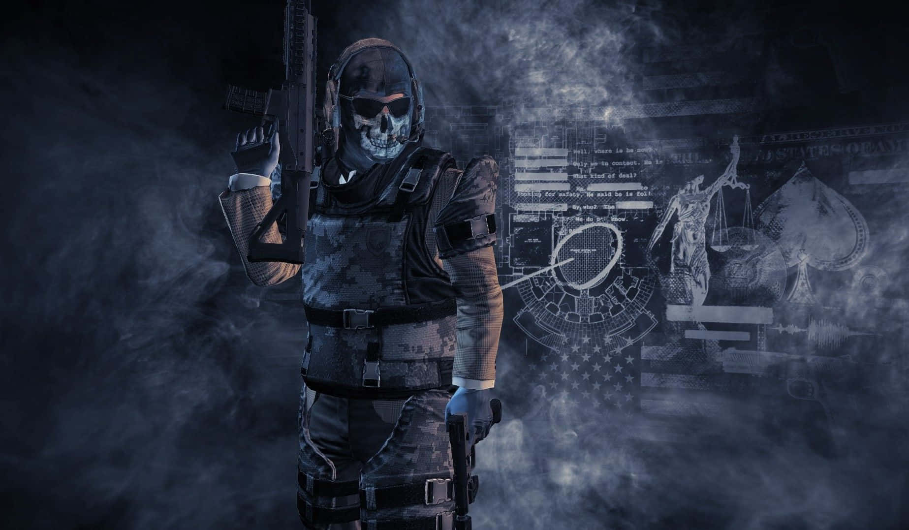 Ghost M W2 Special Forces Operative Wallpaper