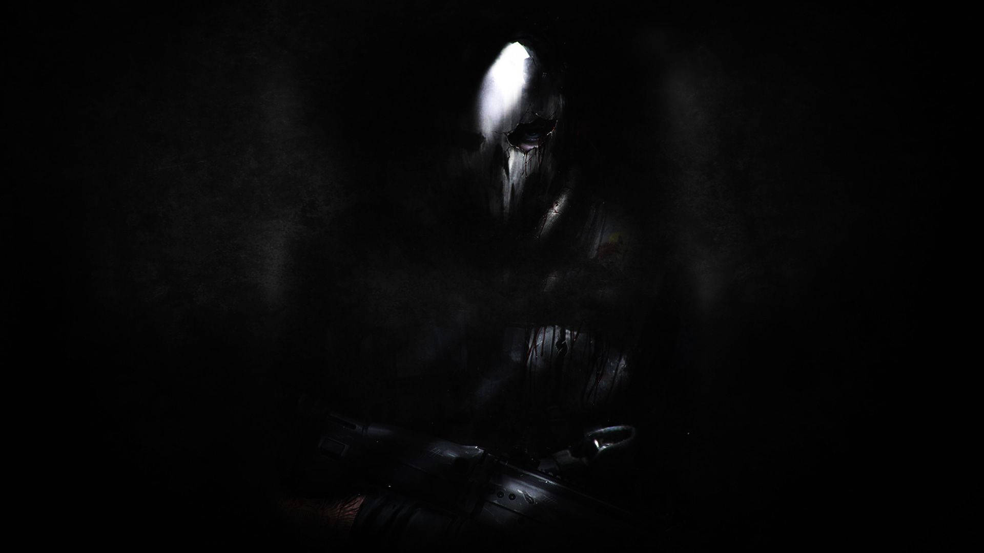 Ghost Mask Soldier Wallpaper