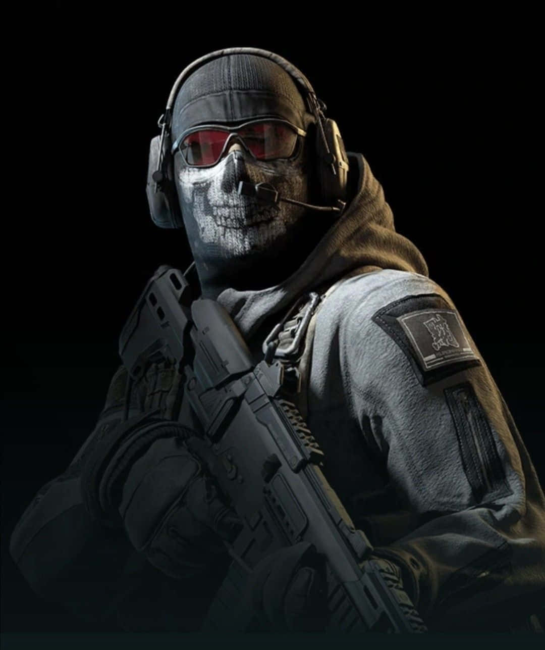 Ghost Operator Skull Mask P F P Wallpaper