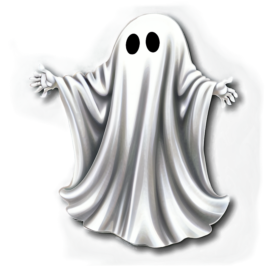 Ghost Outline Png Qje78 PNG
