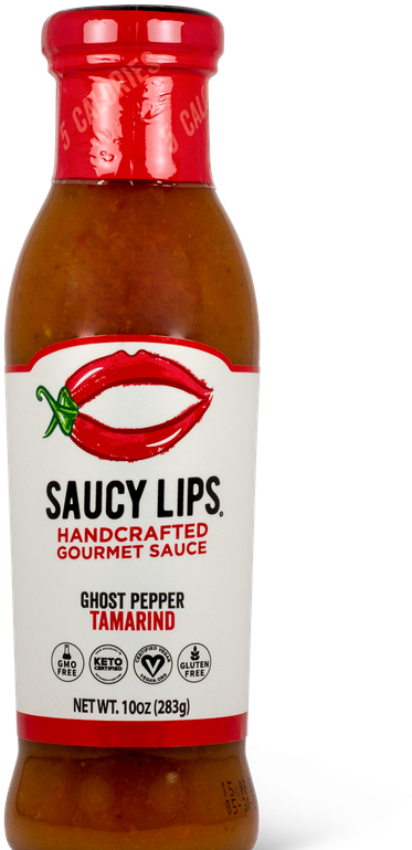 Ghost Pepper Tamarind Sauce Bottle PNG