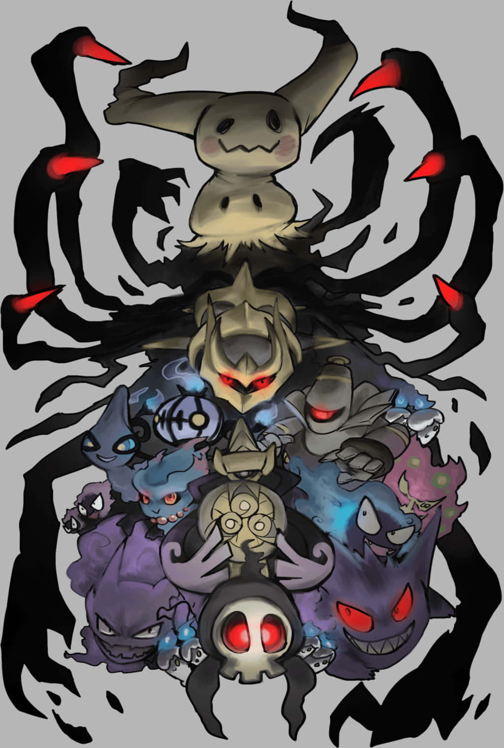 Ghost Pokemon Wallpaper request by MiAmoure on DeviantArt