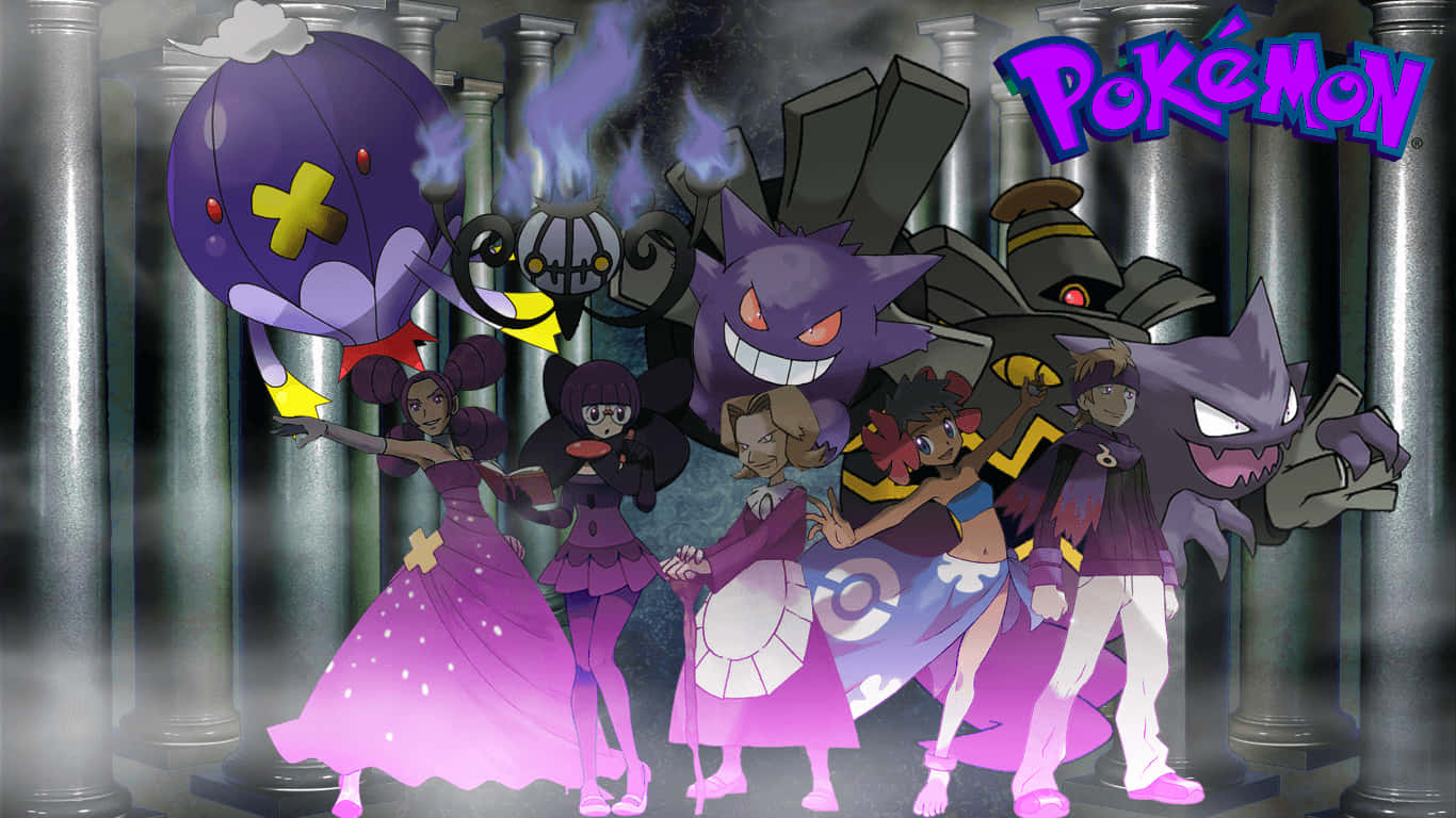 ¡atrapaun Pokémon Fantasma! Fondo de pantalla