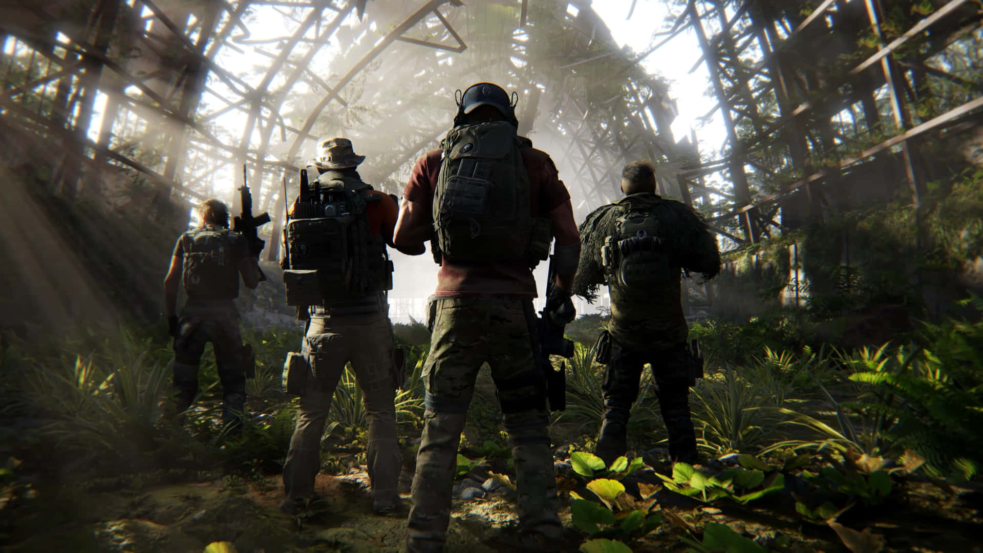 Take the Fight to Your Enemies in Ghost Recon Wallpaper