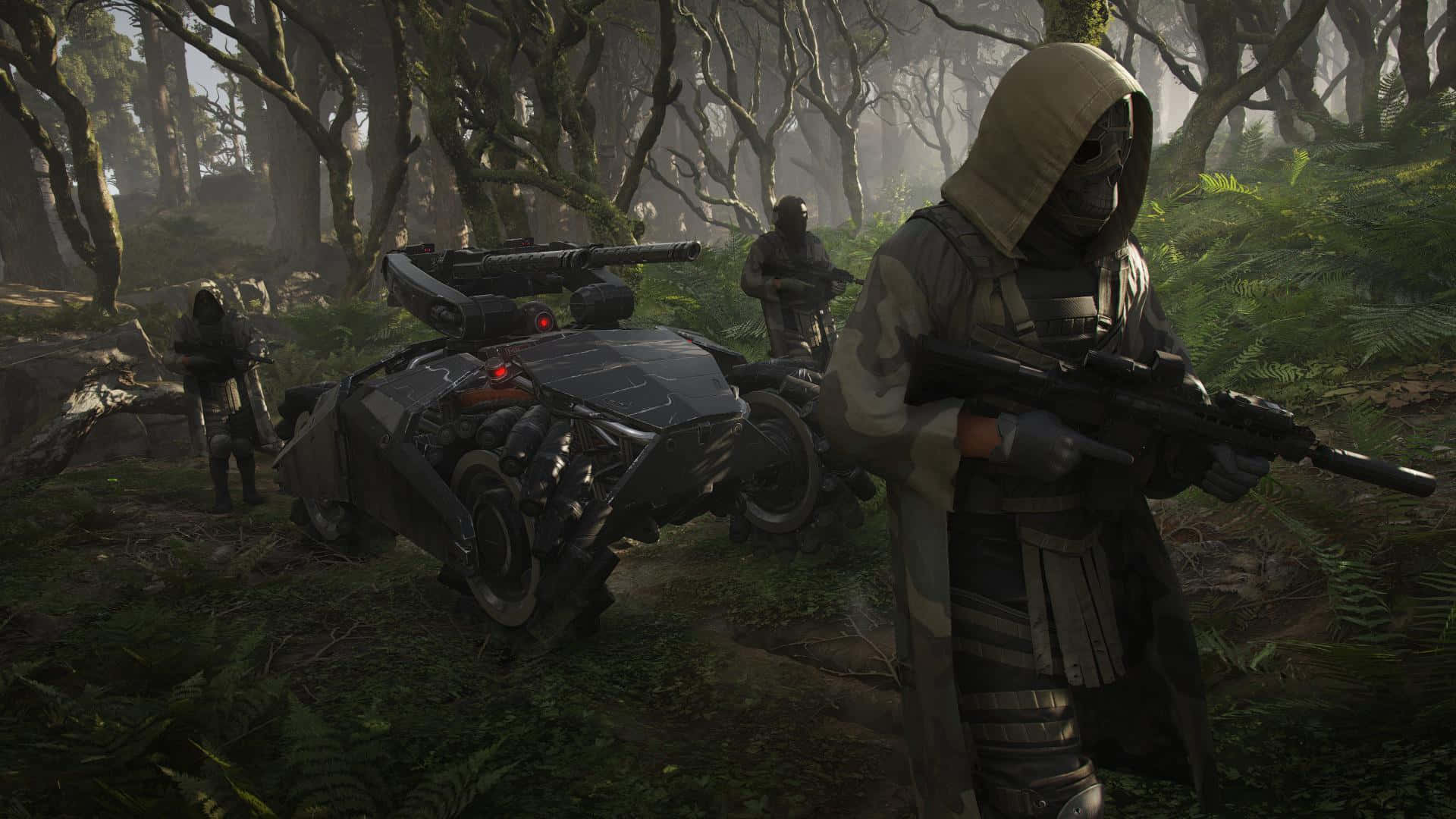 "Experience your best Ghost Recon gaming session yet!" Wallpaper