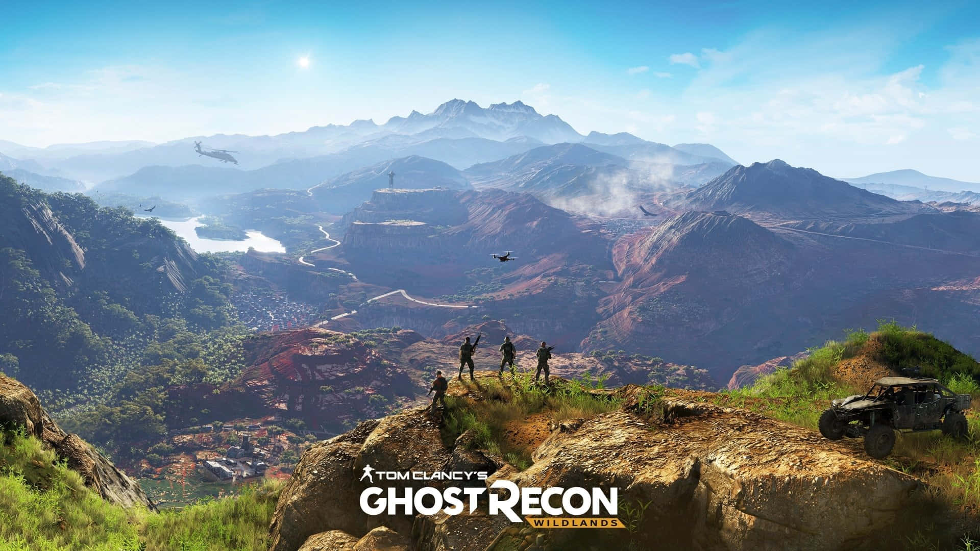Mountains Scenery Ghost Recon Wildlands Background 1920 x 1080 Background
