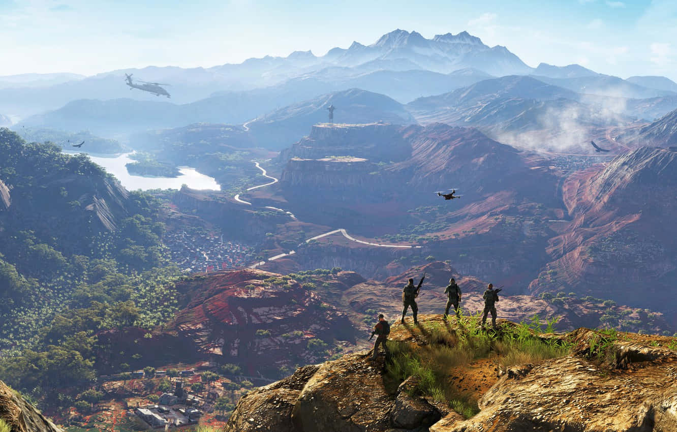 Skærmbillede fra Far Cry 3 som baggrundsbillede
