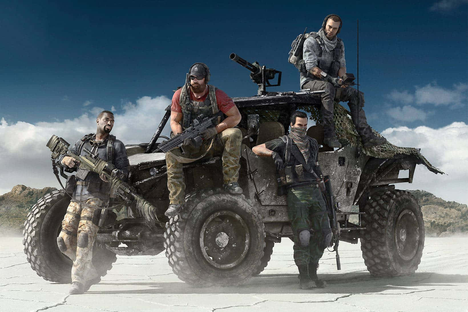 Characters Of Ghost Recon Wildlands Background