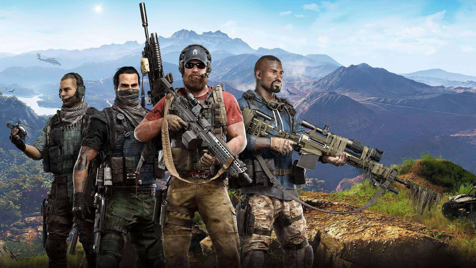 The official Tom Clancy's Ghost Recon Wildlands In-Game Wallpaper