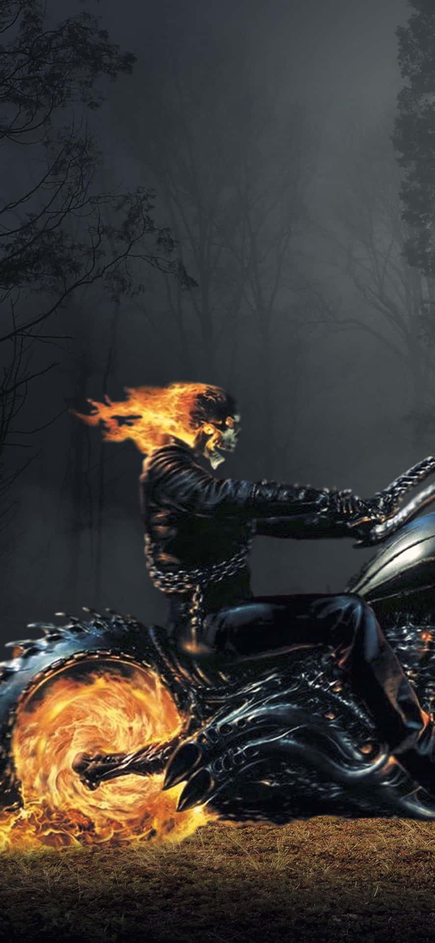 Banbrytandenya Stigar Med Den Legendariska Ghost Rider!