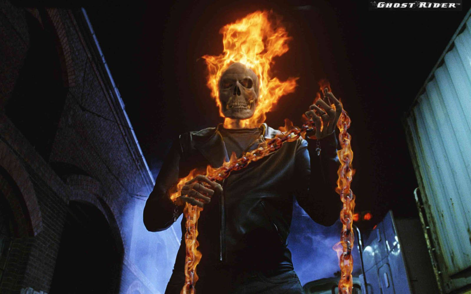 Ghost Rider Chain Poster Hd Background