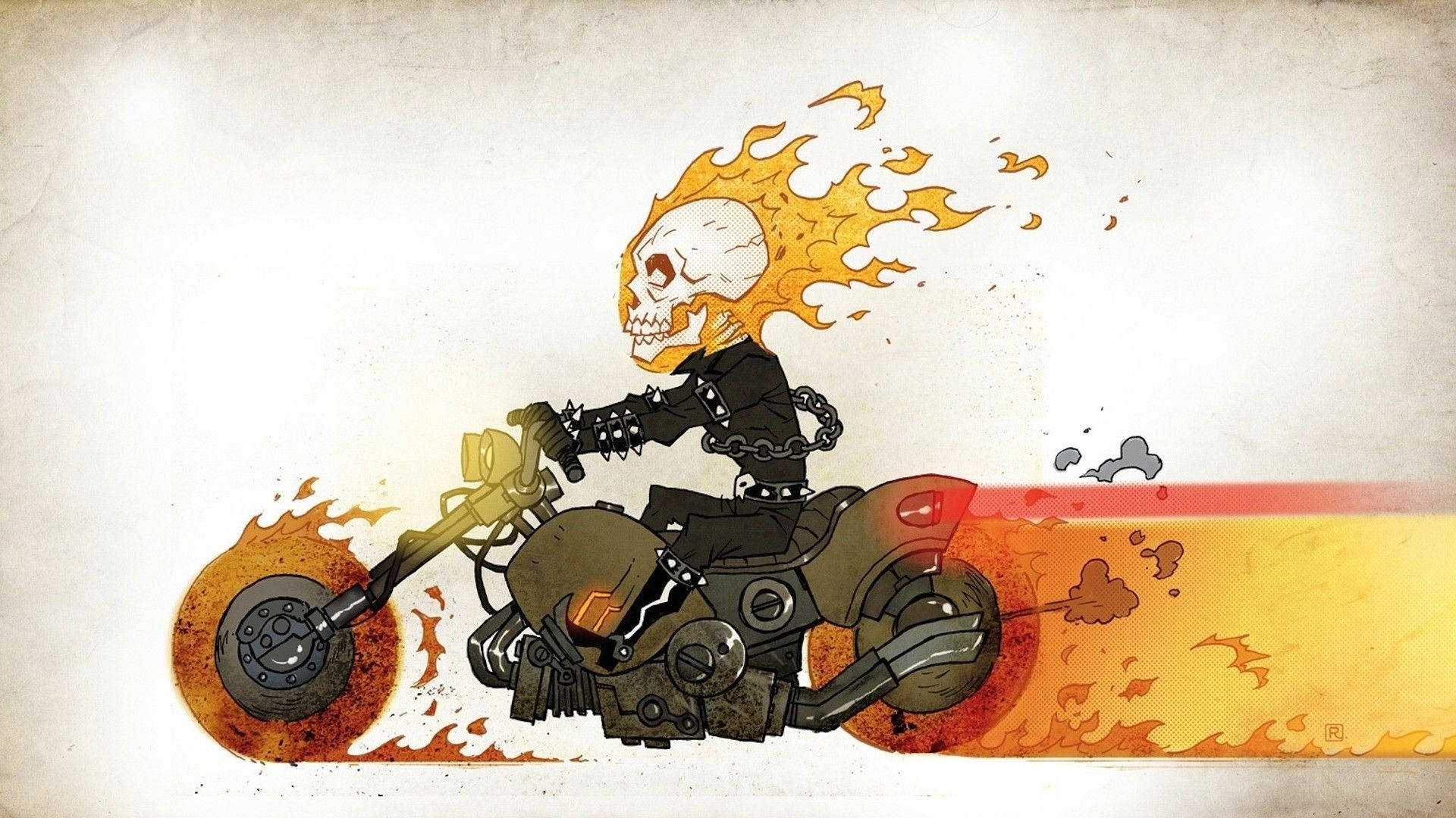 Ghost Rider Hd Art Background