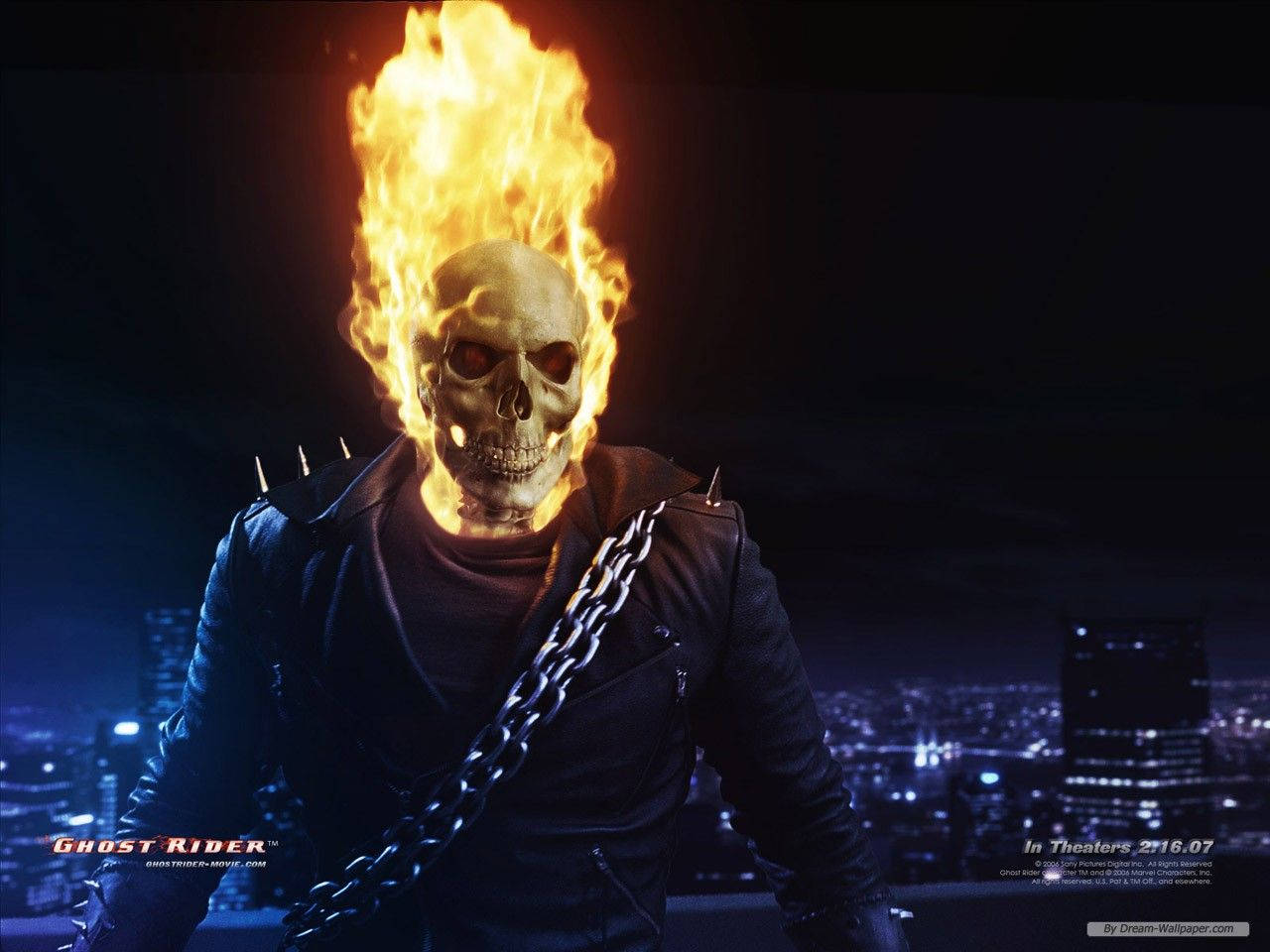 Ghost Rider Poster Background