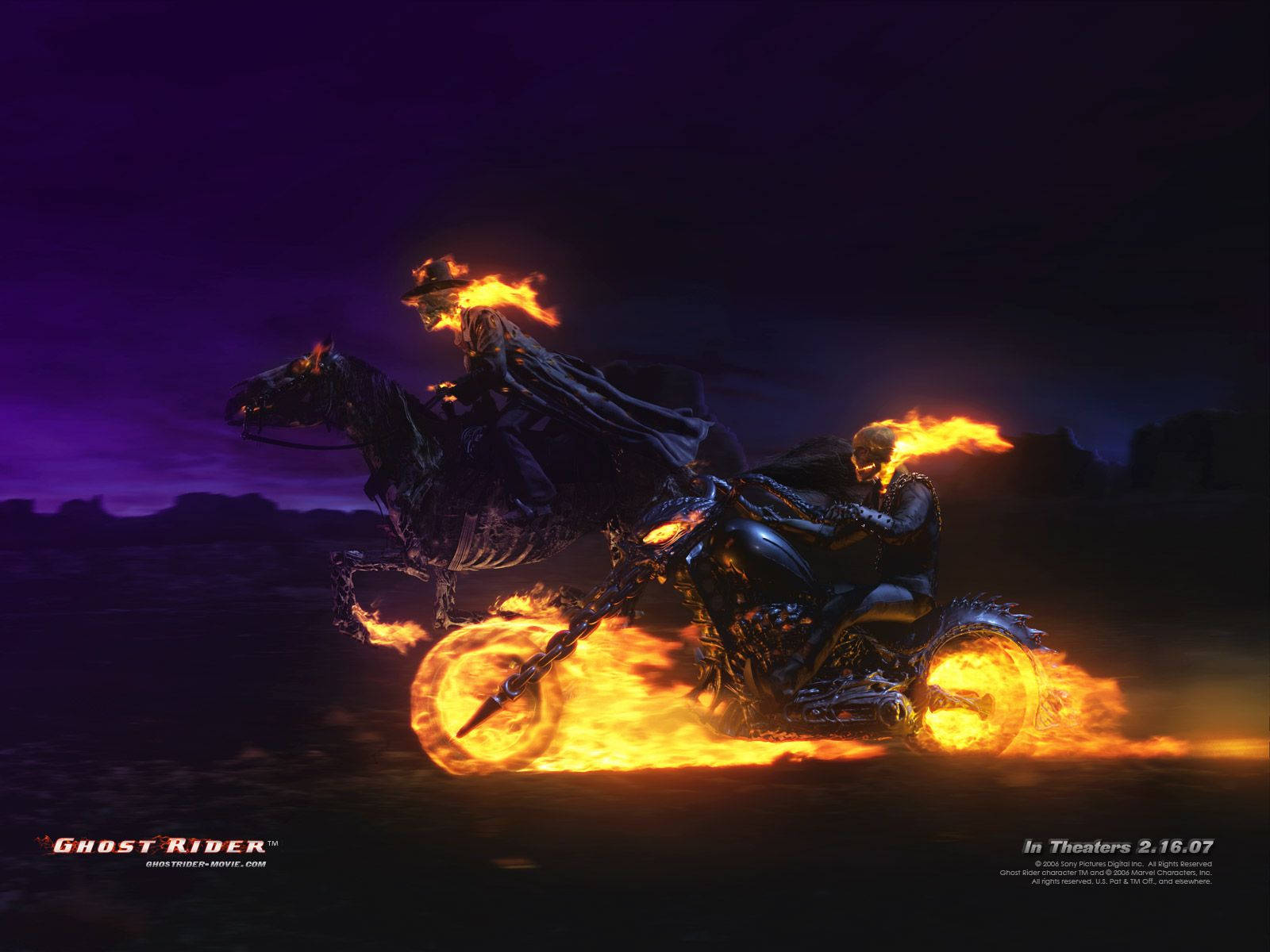 Ghost Rider & Zarathos Wallpaper
