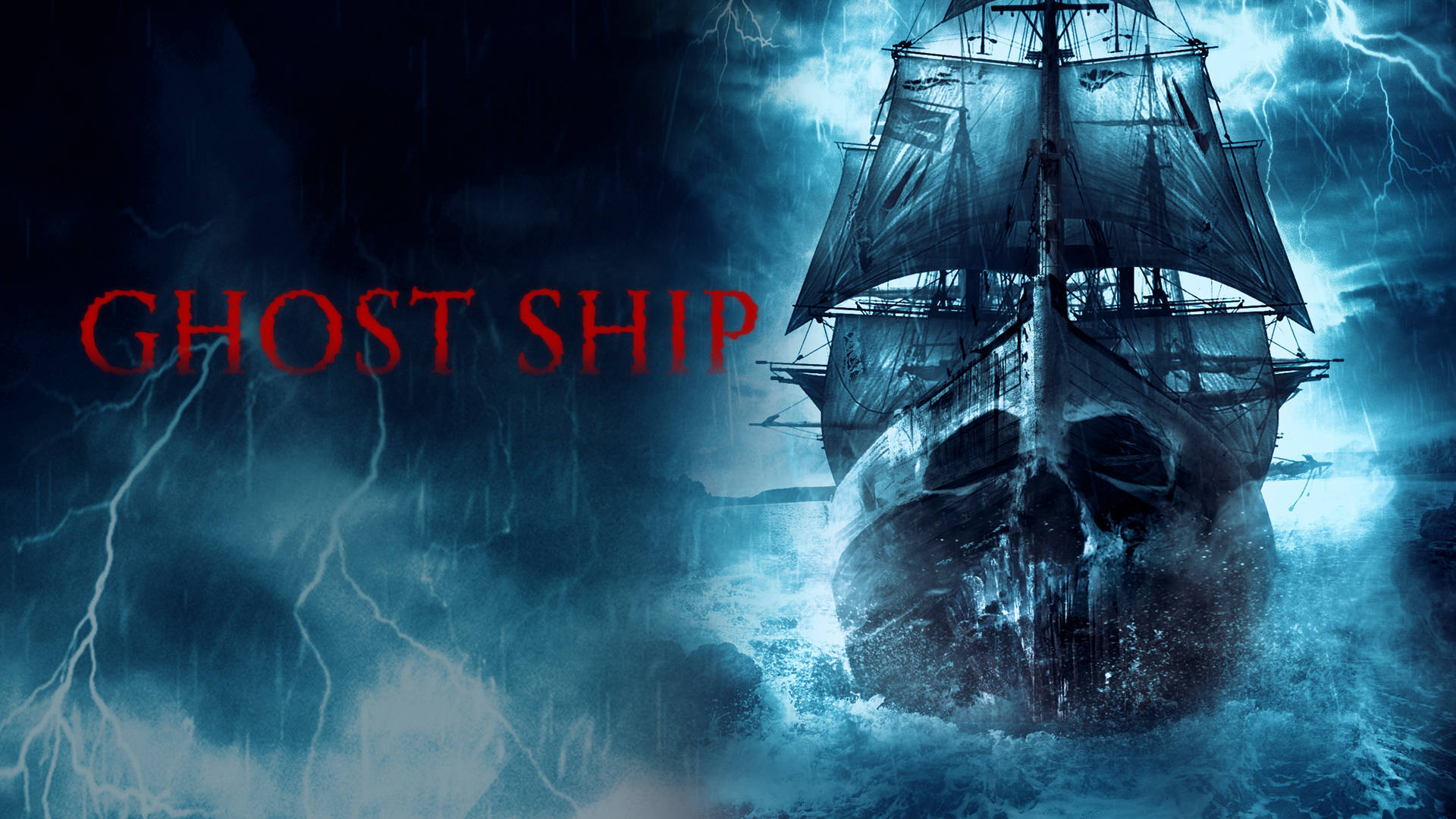 Ghost Ship Horror Movie Poster Wallpaper