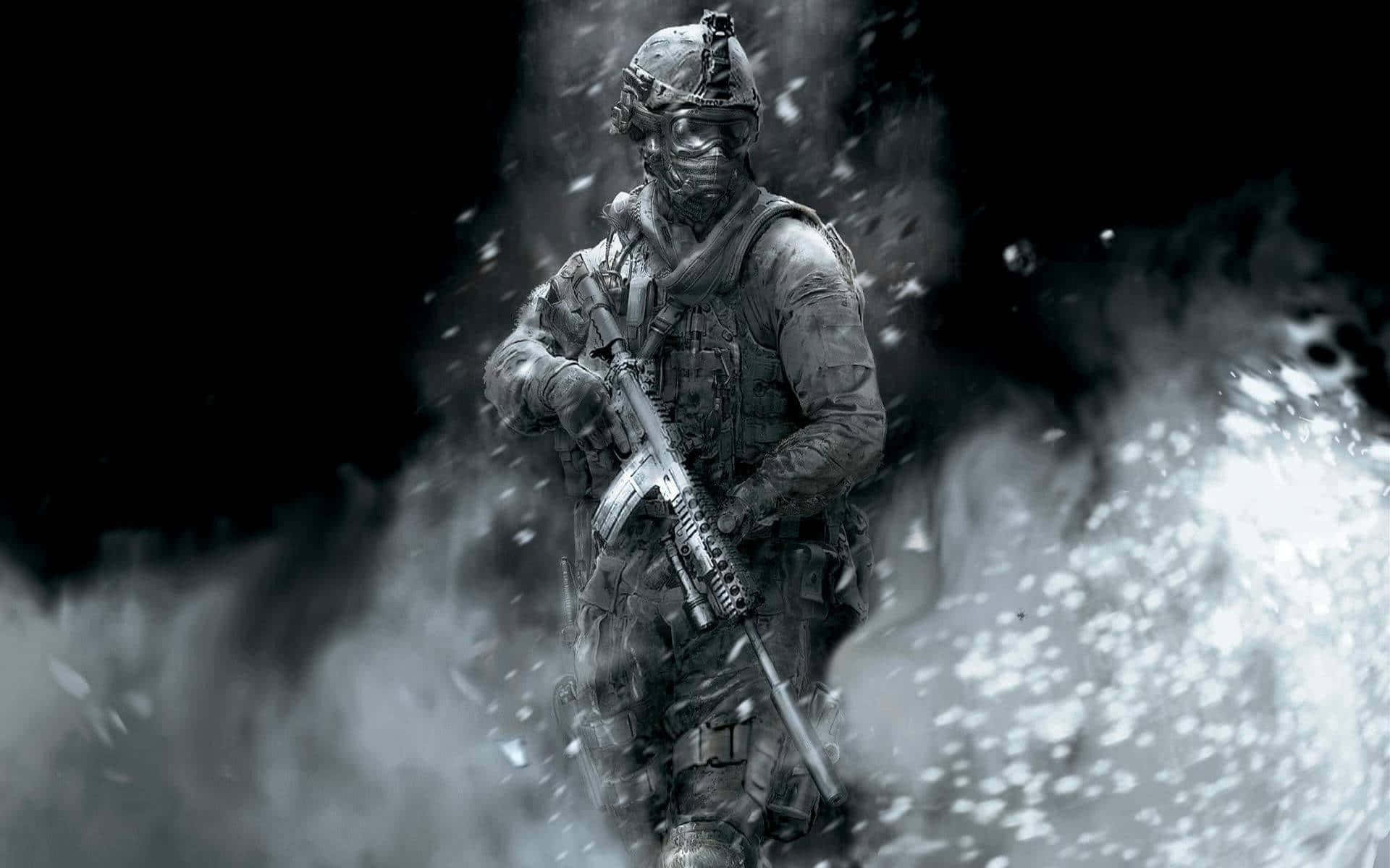Ghost Soldier Profile Picture Wallpaper